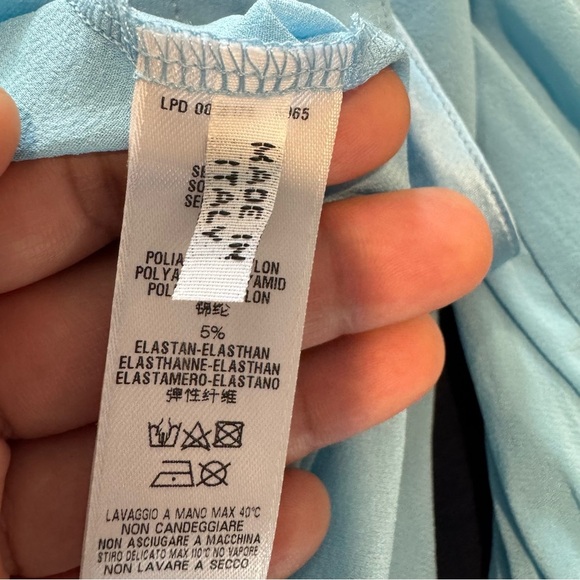 La Perla Nightgown Ruffles Lace Delicate Feminine NO BELTSize 2 small NWT $864 - Picture 9 of 12